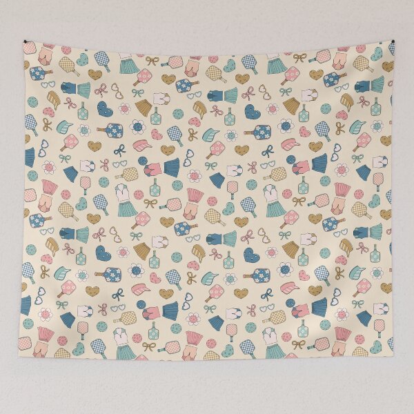 Item preview, Copy of Pickle Ball Seamless Pattern designed and sold by Fleur-DiDi-Lis.