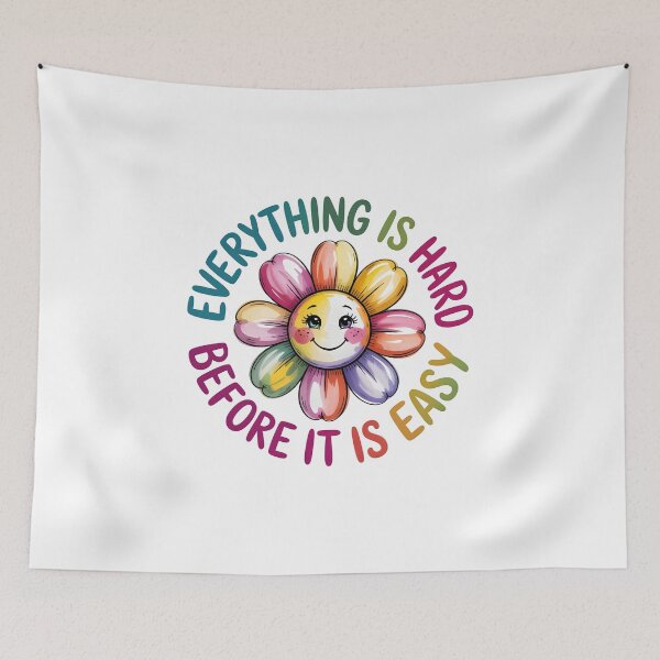 Item preview, Everything is hard before it is easy designed and sold by nimmitrends.