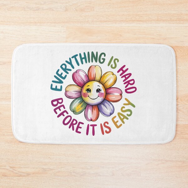 Item preview, Everything is hard before it is easy designed and sold by nimmitrends.