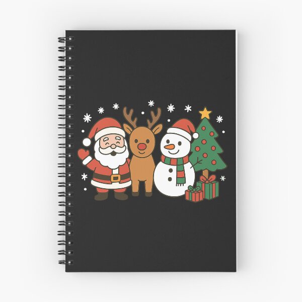 Item preview, Santa Rudolph Frosty Christmas tree snow and present's  designed and sold by JamesDunican.