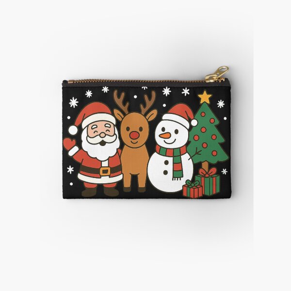 Item preview, Santa Rudolph Frosty Christmas tree snow and present's  designed and sold by JamesDunican.
