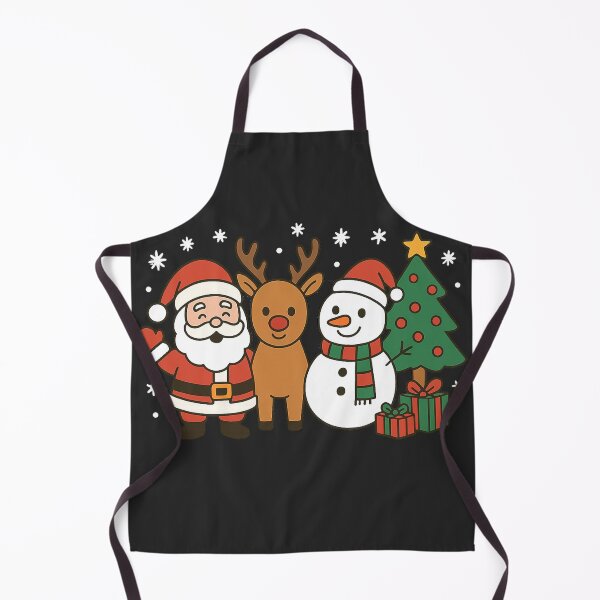 Item preview, Santa Rudolph Frosty Christmas tree snow and present's  designed and sold by JamesDunican.