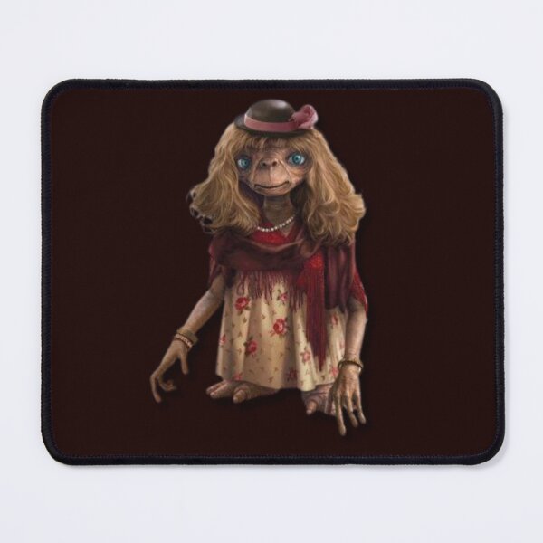 Item preview, E.T. Alien in Cute Vintage Dress Outfit from 80s Movie Art Design designed and sold by MakersFolly.