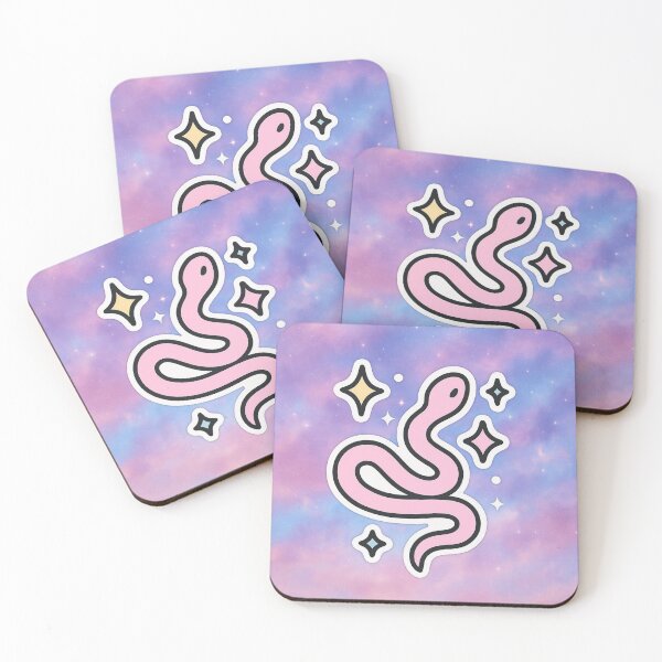 Item preview, Pastel Galaxy Snake Phone Case – Witchy Celestial Aesthetic designed and sold by mirozeliea.