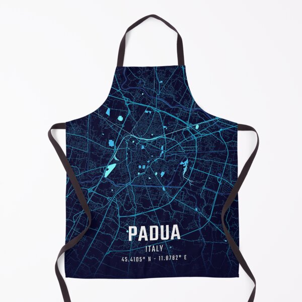 Item preview, Padua Midnight City Map designed and sold by HomeLivingCo.