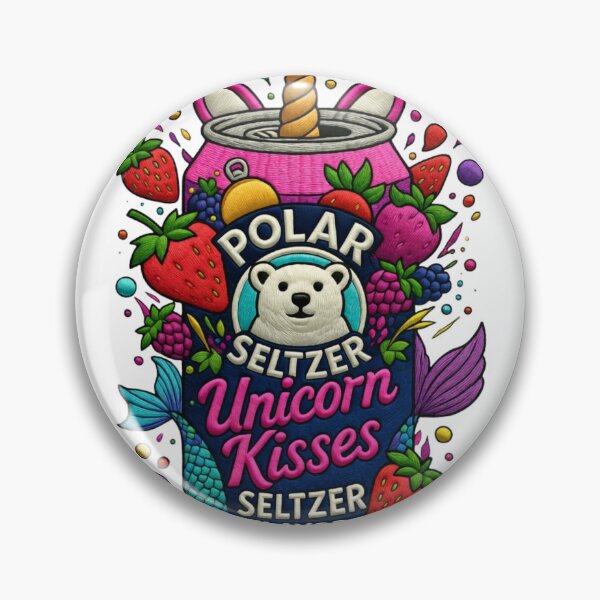 Item preview, Vintage Polar Seltzer Polar Bear Tee - Retro Sparkling Water Fan Art Sticker designed and sold by GeniePixel.