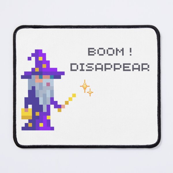 Item preview, Glitch Wizard with a magic wand designed and sold by HcReelnaClip.