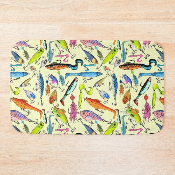 Item preview,  Fishing Lure Pattern- Fish / Lures designed and sold by Fleur-DiDi-Lis.