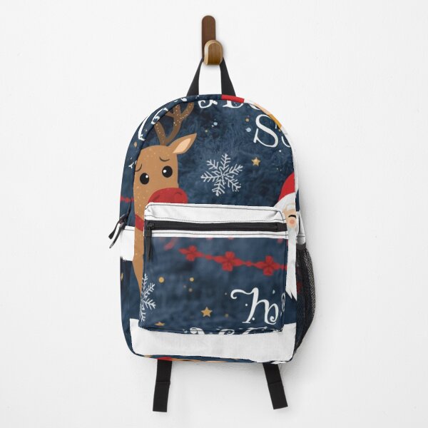 Item preview, Santa Claus with Reindeer in Snow designed and sold by MyVision12.