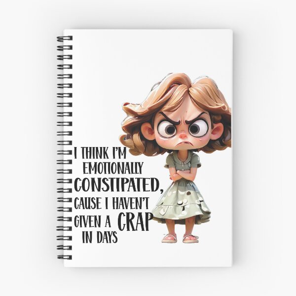 Item preview, Emotionally Constipated designed and sold by Katrabbit Graphics.