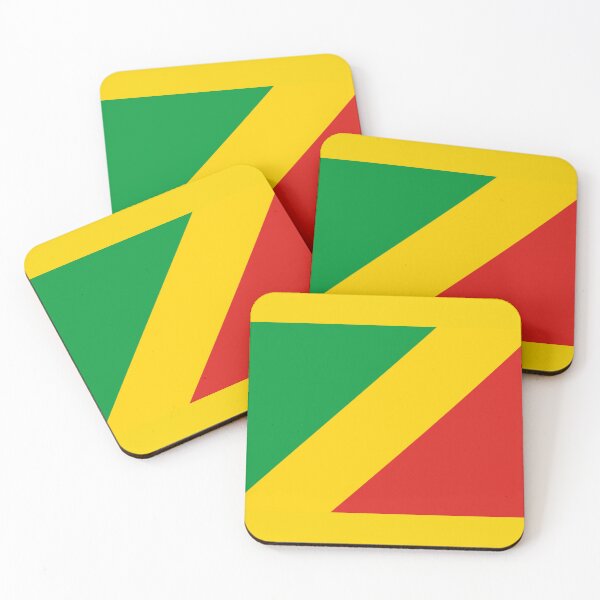 Item preview, Republic of the Congo Flag – Diagonal Harmony of Africa Design designed and sold by Dany05117671.