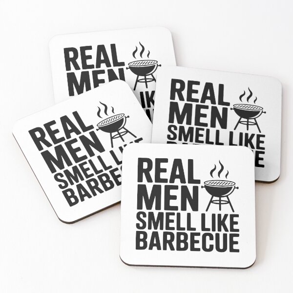 Item preview, Real Men Smell Like Barbecue designed and sold by Frank Ring.