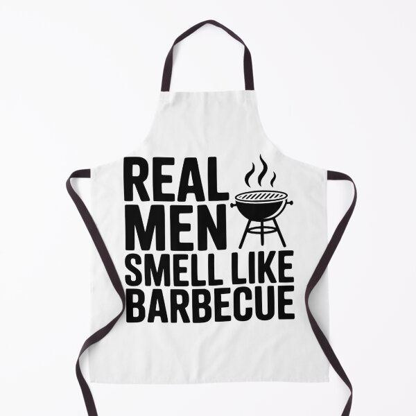Item preview, Real Men Smell Like Barbecue designed and sold by Frank Ring.