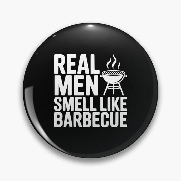 Item preview, Real Men Smell Like Barbecue designed and sold by Frank Ring.