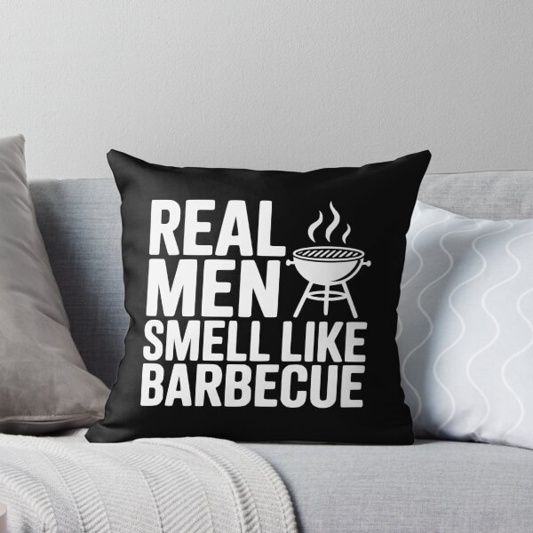Item preview, Real Men Smell Like Barbecue designed and sold by Frank Ring.