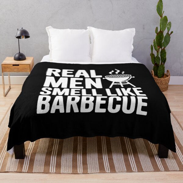 Item preview, Real Men Smell Like Barbecue designed and sold by Frank Ring.