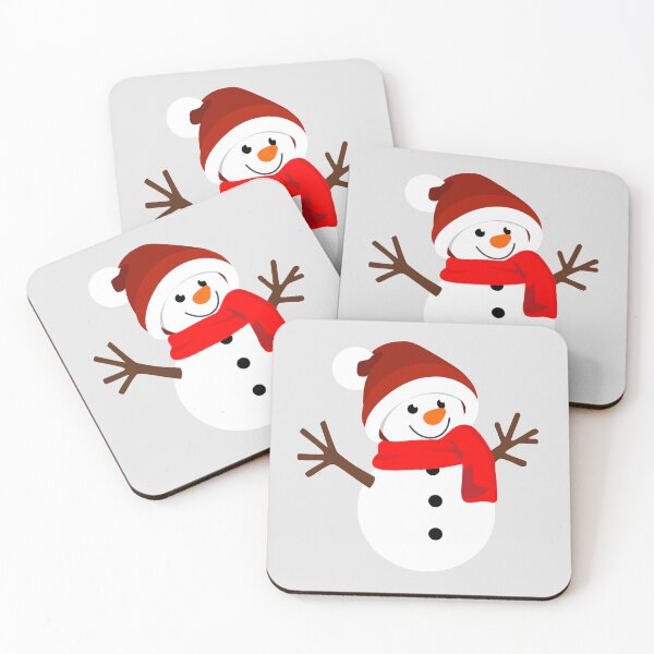 Item preview, Smiling snowman with scarf, winter season, Christmas festivities, Merry Christmas. designed and sold by Aome22.