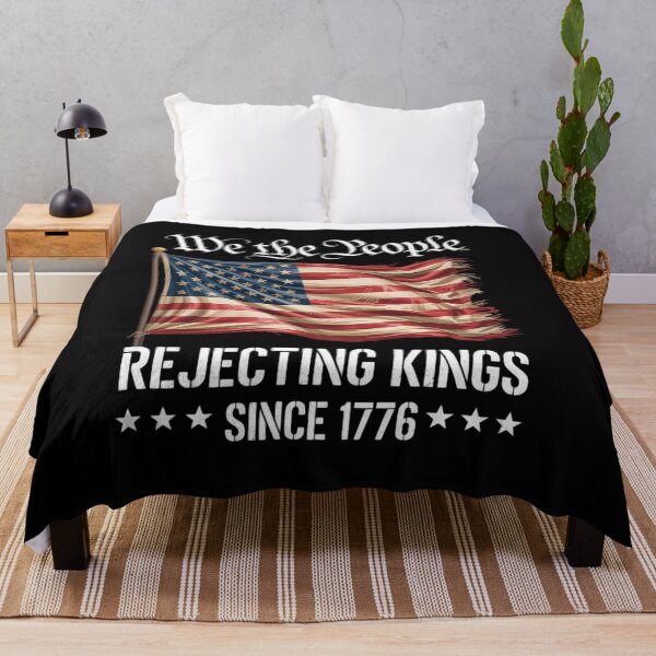 Item preview, Rejecting Kings Since 1776 Patriotic Usa Flag 4Th Of July designed and sold by Veroniadic.