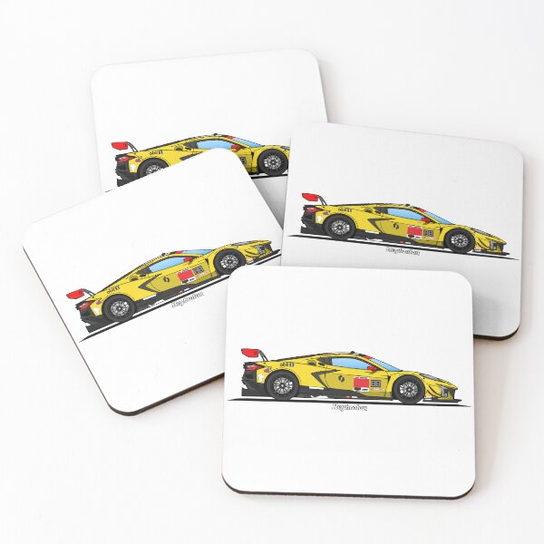 Item preview, IMSA Z06 GT3.R Vector Art designed and sold by Heybratan.