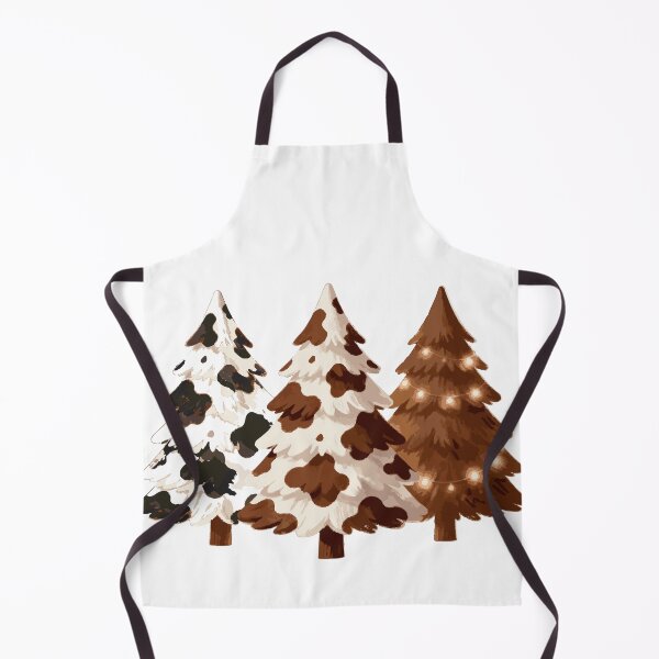 Item preview, Cow Christmas Trees designed and sold by Katrabbit Graphics.