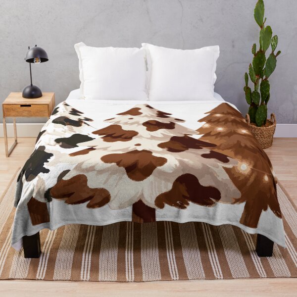 Item preview, Cow Christmas Trees designed and sold by Katrabbit Graphics.