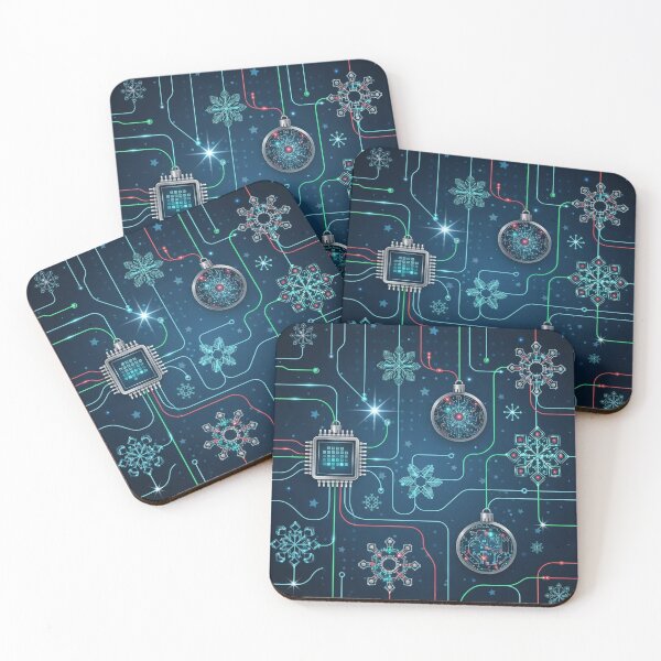 Item preview, High-Tech Christmas Glow designed and sold by jumpercat.