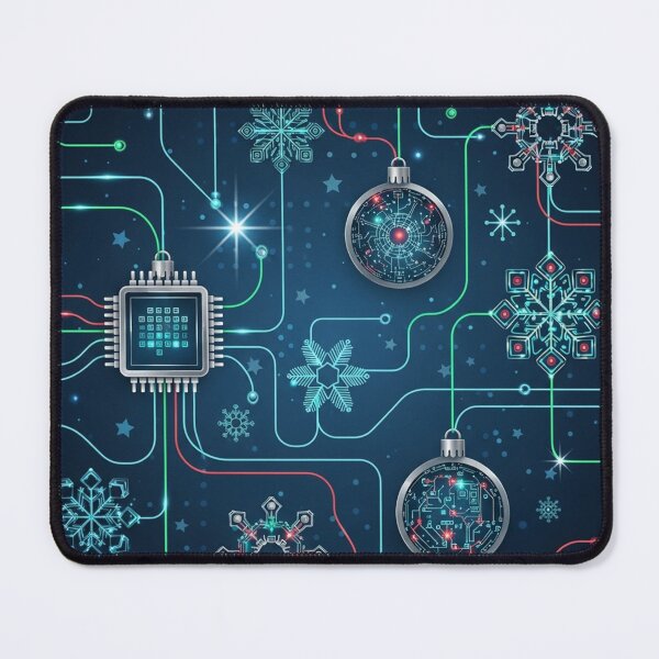 Item preview, High-Tech Christmas Glow designed and sold by jumpercat.