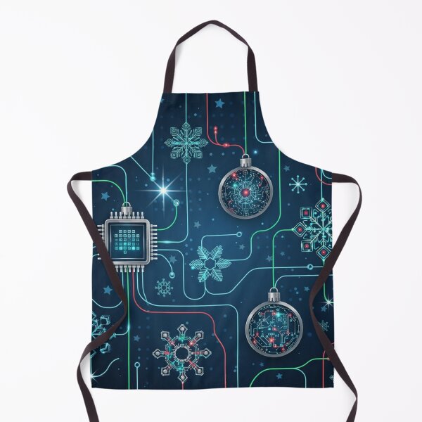 Item preview, High-Tech Christmas Glow designed and sold by jumpercat.