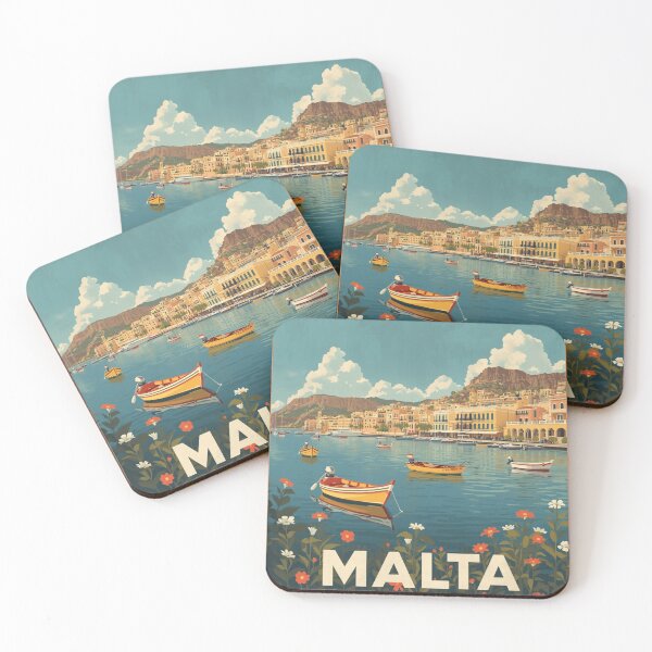 Item preview,  Malta Travel Poster designed and sold by CaliforniaDi.