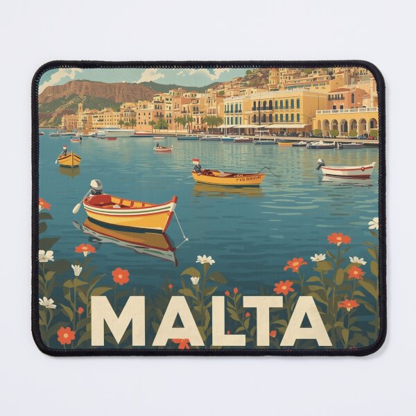 Item preview,  Malta Travel Poster designed and sold by CaliforniaDi.