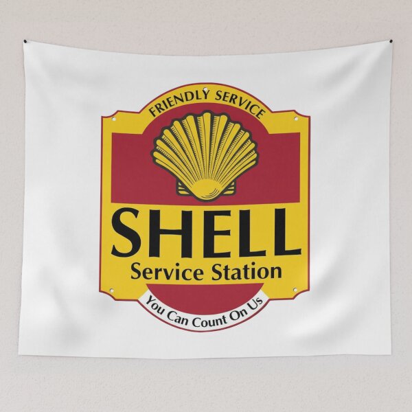 Item preview, Shell Gasoline Vintage Retro Sign designed and sold by CharlieDesings.