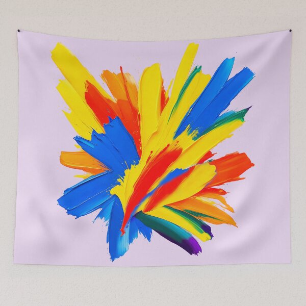 Item preview, Splish Splash Dash Abstract Print 9 designed and sold by DigitalandPhoto.