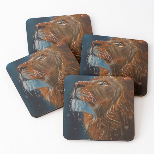 Item preview, Lion on a winter day designed and sold by Dinijart.