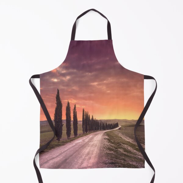 Item preview, Iconic Cypress Alley Road at Sunset in Tuscany designed and sold by Stefano Orazzini.