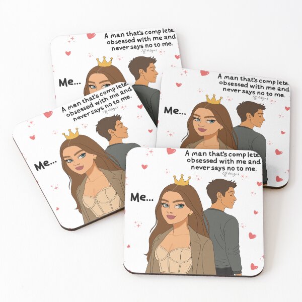 Item preview, Obsessed With Me – Delulu Feminine Energy Quote Design designed and sold by effdesigns.