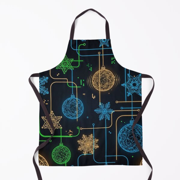 Item preview, Hi-Tech Holiday Neon Ornaments designed and sold by jumpercat.