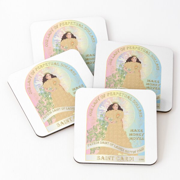 Item preview, Our Lady Of Perpetual Dollars, Saint Cardi : Patron Saint Of Ladies Gettin Paid designed and sold by Uniq1.Arts.