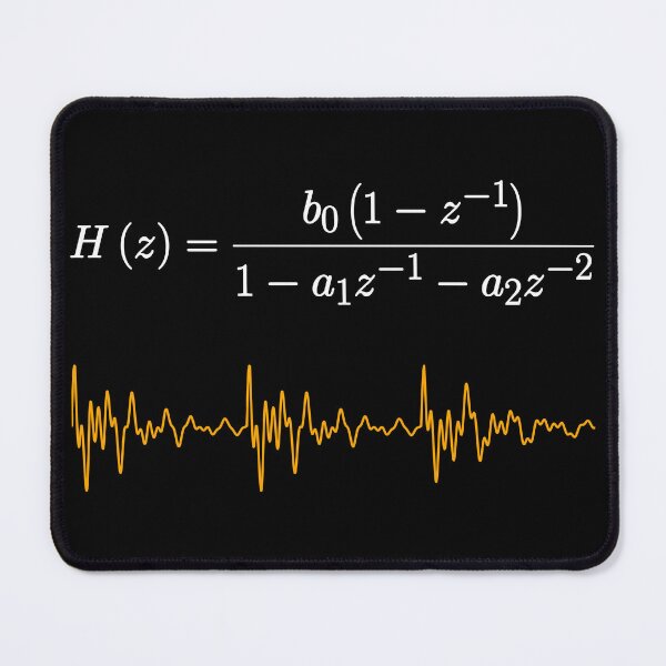 Item preview, Bandpass Z transfer function (black) designed and sold by jrmoser.