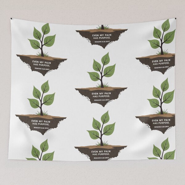 Item preview, Pain Has Purpose | Romans 8:28 Growth Design designed and sold by ebocraft.