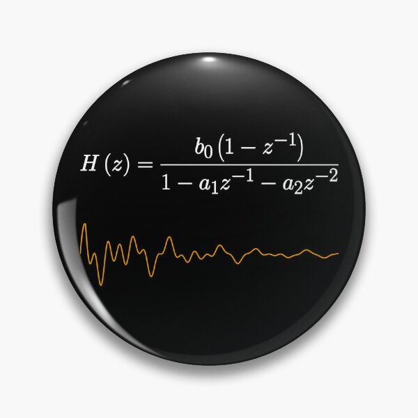 Item preview, Bandpass Z transfer function (black) (single cycle) designed and sold by jrmoser.