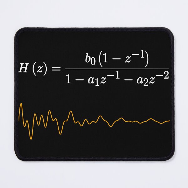 Item preview, Bandpass Z transfer function (black) (single cycle) designed and sold by jrmoser.