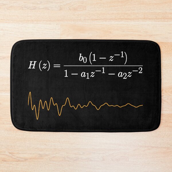 Item preview, Bandpass Z transfer function (black) (single cycle) designed and sold by jrmoser.