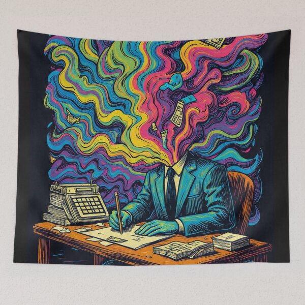 Item preview, Mind Overflow designed and sold by PlengPoomofArts.