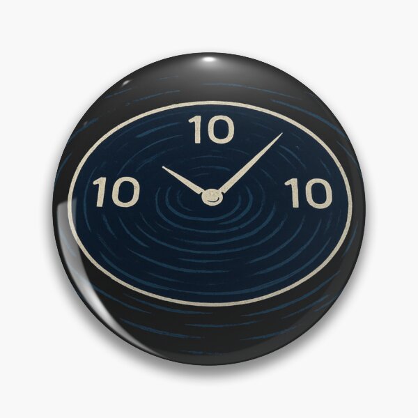 Item preview, Minimal Ripple Clock Art – Modern Time Aesthetic T-Shirt designed and sold by KDesignCrafts.