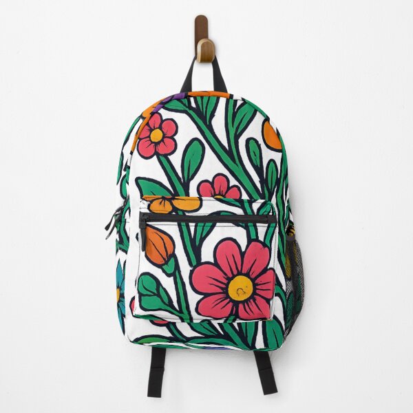 Item preview, Wild Bloom Tangle – Vibrant Botanical Flow designed and sold by kastabembe.