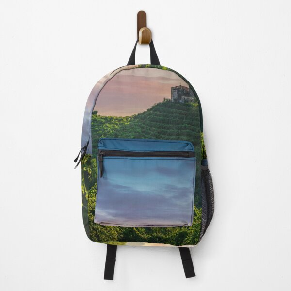 Item preview, San Lorenzo Church and vineyards on Unesco Prosecco Hills, Italy designed and sold by Stefano Orazzini.