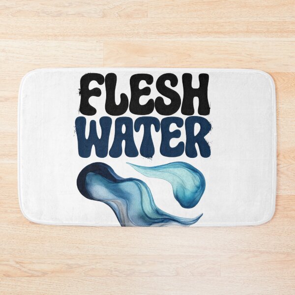 Item preview, Vintage Fleshwater Band Logo Sticker - We're Not Here to Be Loved Shoegaze Fan Shirt designed and sold by GeniePixel.