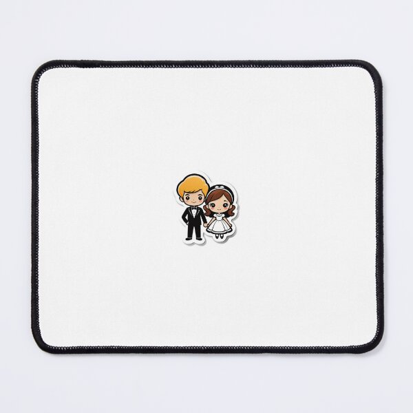 Item preview, Cute Chibi Couple Sticker designed and sold by Duovibes.