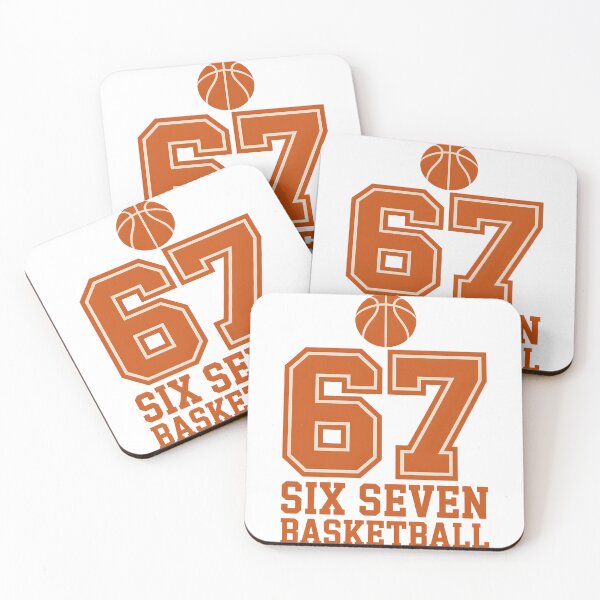Item preview, 67 Basketball Six Seven - This design is perfect for anyone who loves the viral Six Seven trend and classic basketball style. designed and sold by ZyziowskyArt.