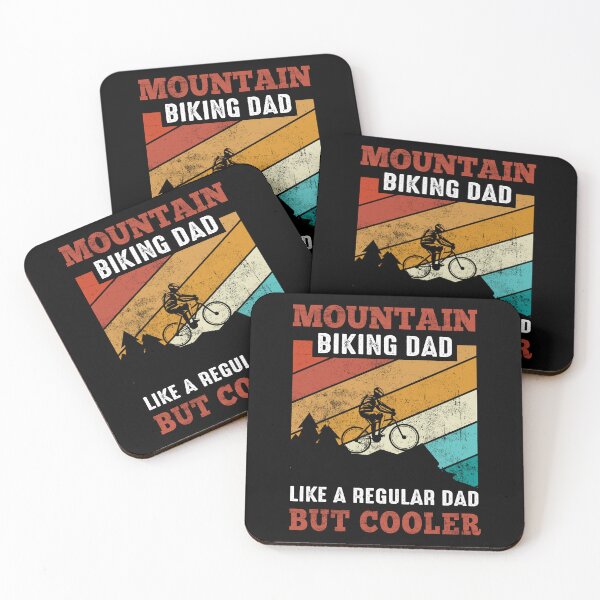 Item preview, Mountain Biking Dad Like a Regular Dad But Cooler designed and sold by SkyTastic.